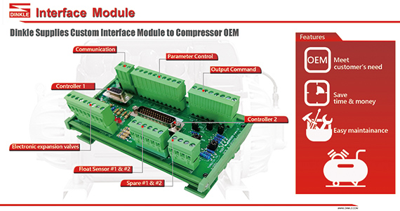 Dinkle introduces series of printed circuit board (PCB) interface modules