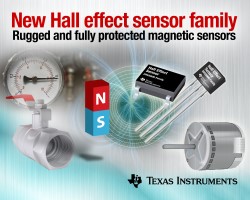 Thumbnail for TI releases DRV5000 Hall effect magnetic sensors