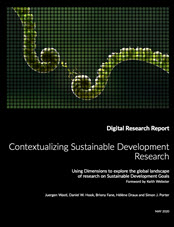 Digital Science releases Contextualizing Sustainable Development Research report