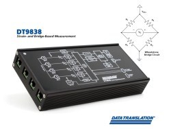 Data Translation releases DT9838 data acquisition module