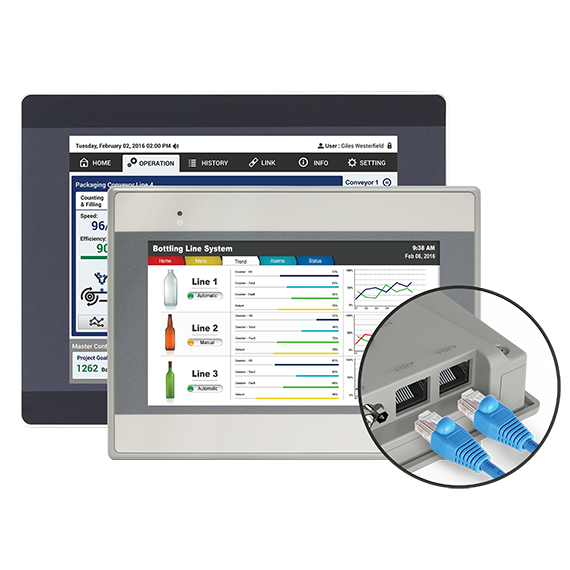 Maple Systems announces HMI5070DL and HMI5097DXL dual-ethernet HMIs
