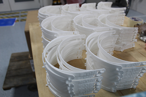 Eaton uses 3D printing to deliver face shields to hospitals in four states