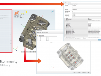 Zuken, CADENAS and ECAD-Port announce component library cooperation