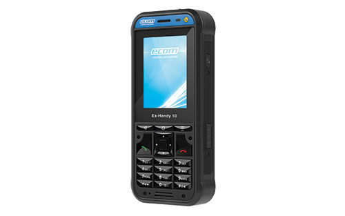 Pepperl+Fuchs’ ecom Ex-Handy 10 Feature Phone Now with Global Approvals and Sprint Certification