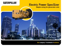 Generator Set sizing and specifying tool