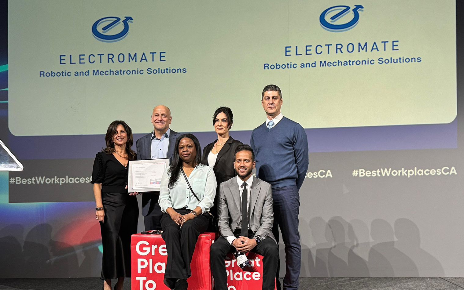 Thumbnail for Electromate Named One of Canada’s Best Workplaces by Great Place to Work
