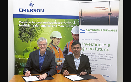 Emerson and Cavendish Renewable Technology to Drive Innovation in Hydrogen Applications