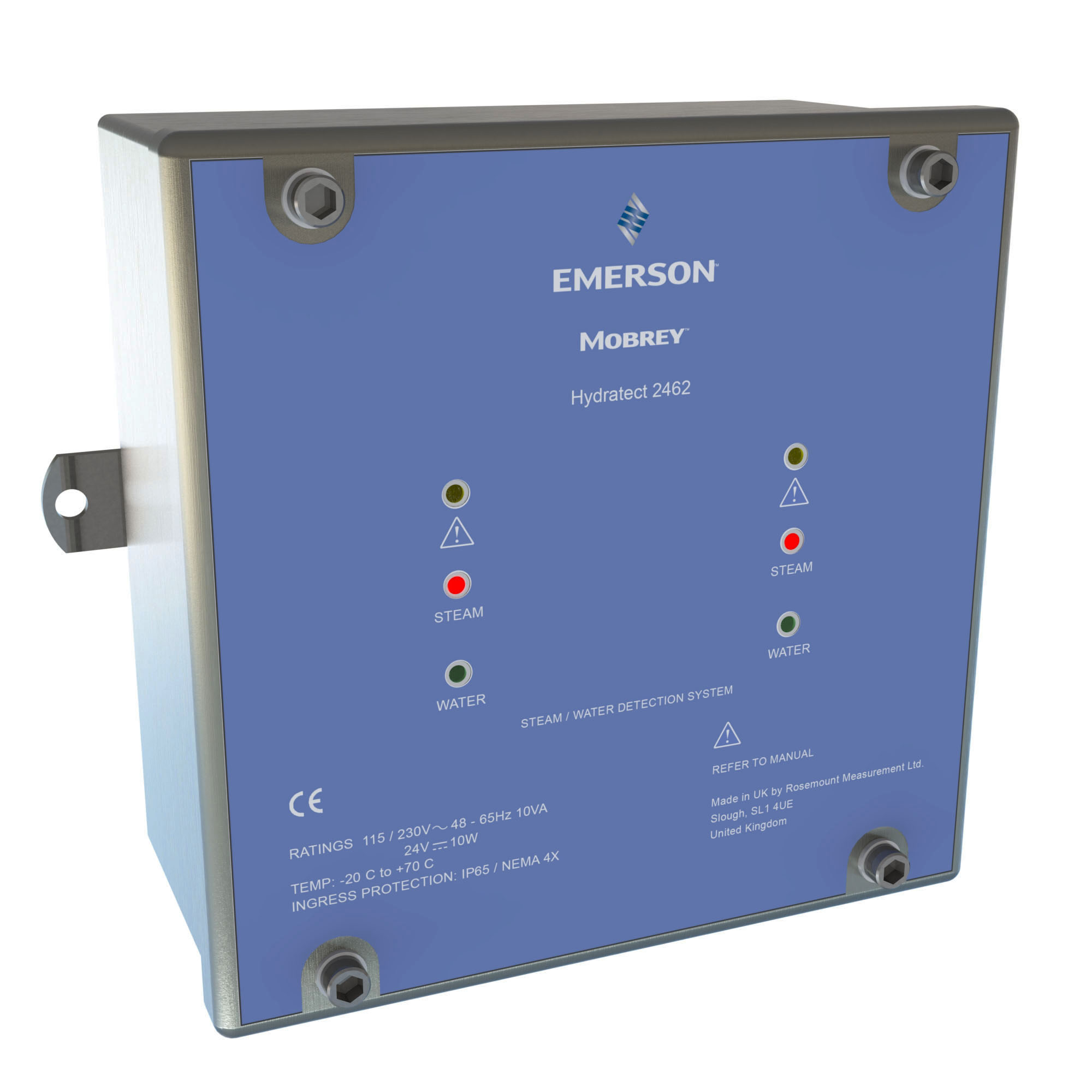 Emerson earns SIL 3 certification for Mobrey Hydratect 2462 Water and Steam Detection System