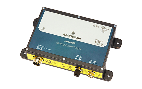 Emerson Launches Stand-Alone Power Supply with L-Code Connections for Higher Current Output
