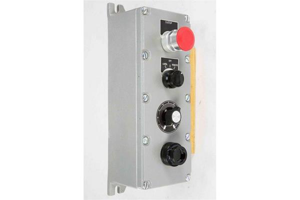 Larson Electronics releases EPCS-PBS-2PS.OF-PTM.PLG-24VAC explosion proof control station