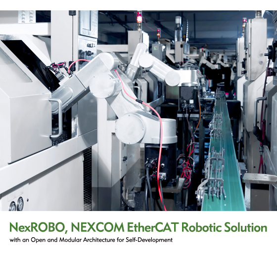 NEXCOM introduces NexROBO Modular EtherCAT Robotic Solution