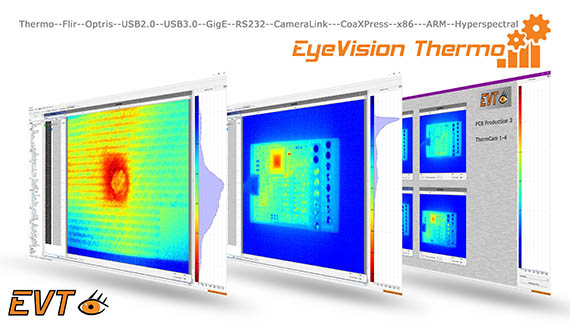 EVT introduces version 3.7 of EyeVision software with thermal imaging commands