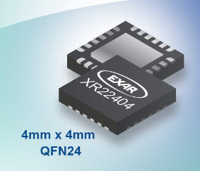 Thumbnail for Exar introduces XR22404 and XR22417