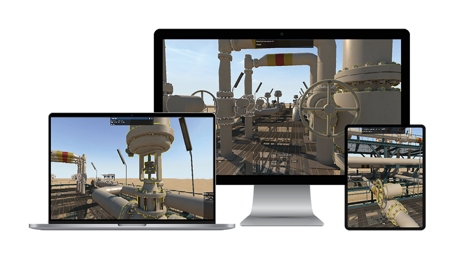 Figure 1:&nbsp;Dynamic simulation can be used to train operators and test control strategies in the control room or even in the field.
