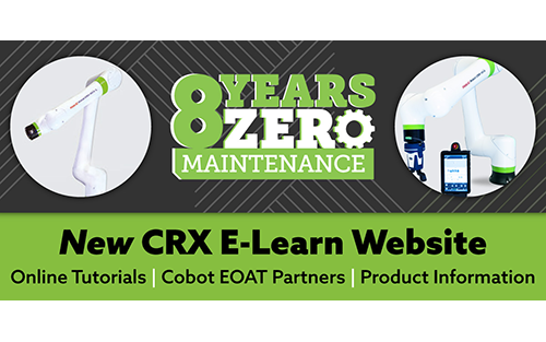 FANUC America Launches New CRX Cobot Website