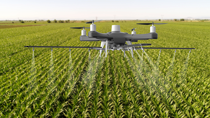 Targeted use of fertilizers and herbicides reduces soil contamination.