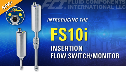 FCI Releases SIL 2 Compliant FS10i Flow Switch/Monitor