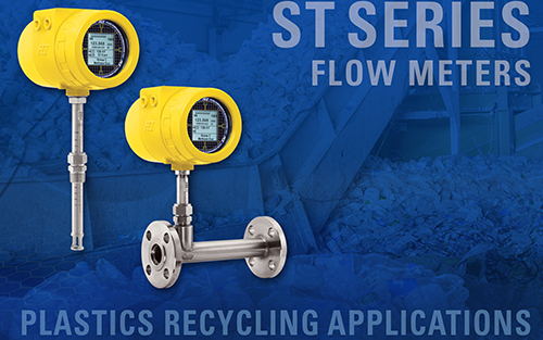 FCI's Thermal Mass Flow Meter Helps Reduce Cost of Plastics Recycling Technology
