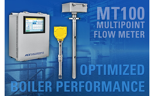 FCI’s MT100 Multipoint Flow Meters Improve Boiler Air-Gas Combustion Efficiency To Reduce Fuel