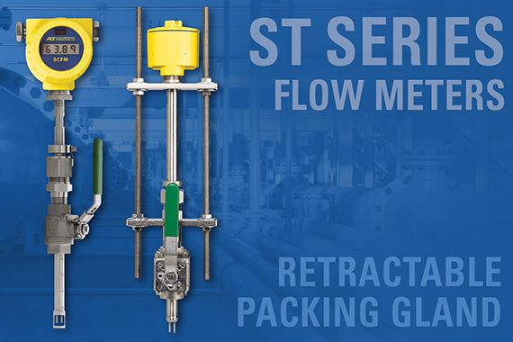 FCI introduces retractable packing gland option for ST series of flow meters