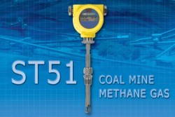 FCI releases ST51 mass flow meter for coal mine methane measurement