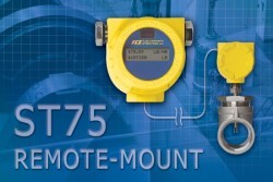 FCI adds remote mount to ST75 thermal mass flow meter