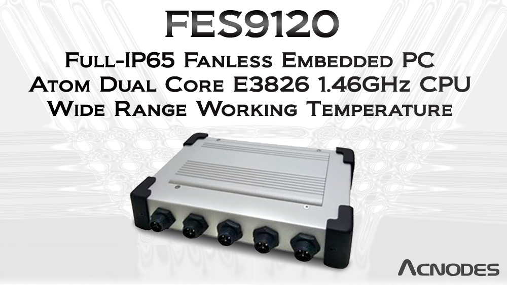 Compact Full-IP65 Embedded Computer for Harsh Working Environment