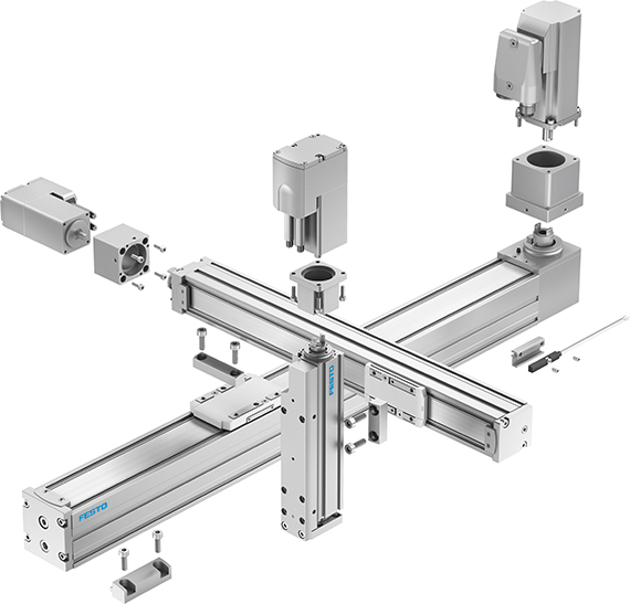 Festo introduces linear axes ELGC and mini slide EGSC electric actuators