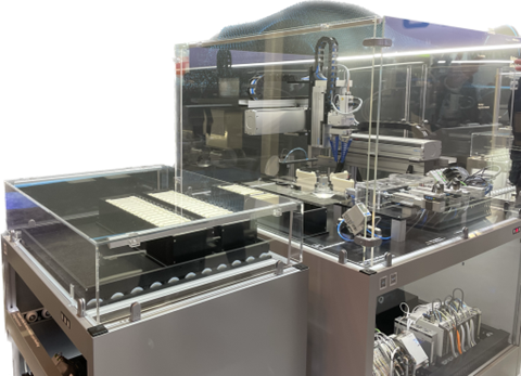 Battery Recycling Application Demonstration from Festo