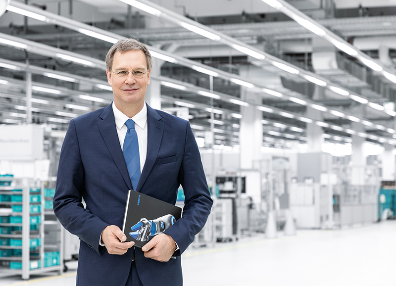 Dr. H.C. Oliver Jung, chairman of the Management Board of Festo