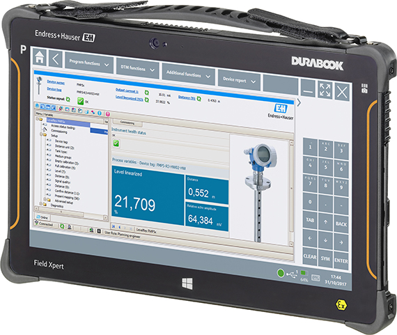 Endress+Hauser introduces Field Xpert SMT70 tablet PC