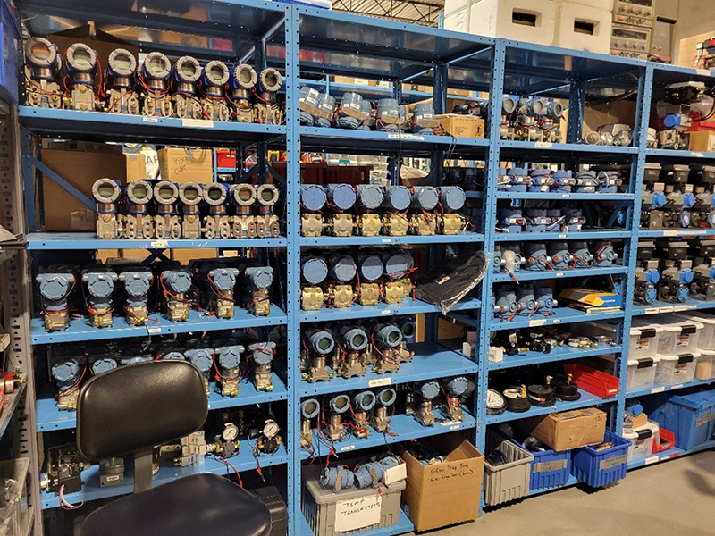 Fig. 1: ISA headquarters boasts a variety of instrumentation available for hands-on training.