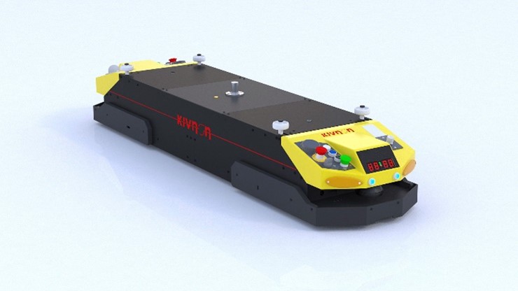Figure 2: K11 Two-Way: Bidirectional movement; Towing capacity of up to 3,000 kg/ 6,614 lbs on wheeled trolley. Dimensions (L x W x H): Up to 2,010 x 500 x 280 mm/ 79” x 19,7” x 11” Magnetic or mapping navigation