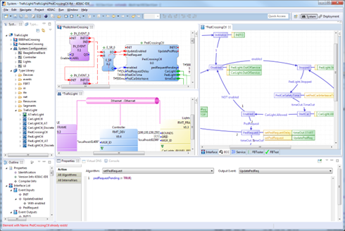 Figure 4: 4diac IDE is based on the Eclipse framework.