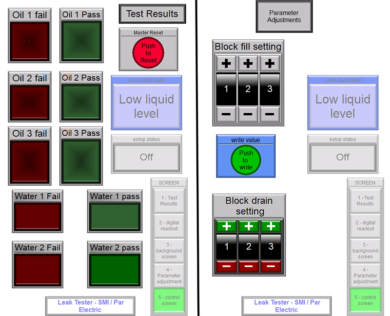 Figure 2: For this application, the ability to operate the HMI in portrait orientation provided the best option for installation and operation.