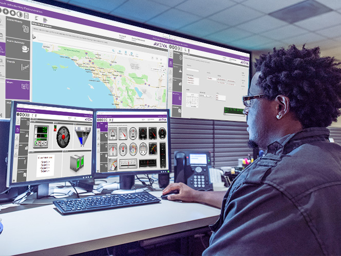 Figure 3: AVEVA InTouch HMI/SCADA has led the industrial automation visualization field since the 1990s. It is part of a much larger portfolio, ensuring users can easily scale their efforts to include IIoT, mobile visualization, ML/AI analytics, and hybrid cloud deployments and much more, while preserving their training, deployment&nbsp;and product investments.