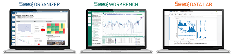 Figure 1: Seeq, an advanced analytics software solution, provides out-of-the-box interfaces for collecting, monitoring, and analyzing data for smooth integration into organizational workflows of every kind.