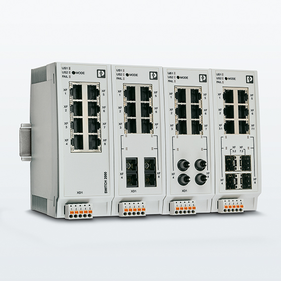 Phoenix Contact introduces FL SWITCH 2000 line of managed switches