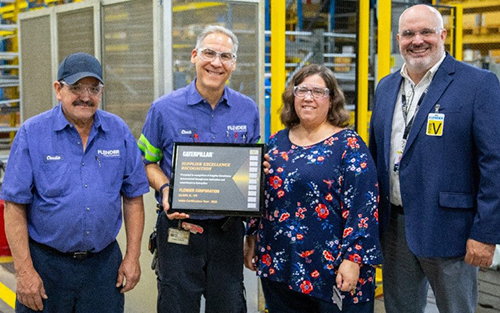 Thumbnail for Flender Wins Prestigious Excellence Award from Caterpillar Inc.