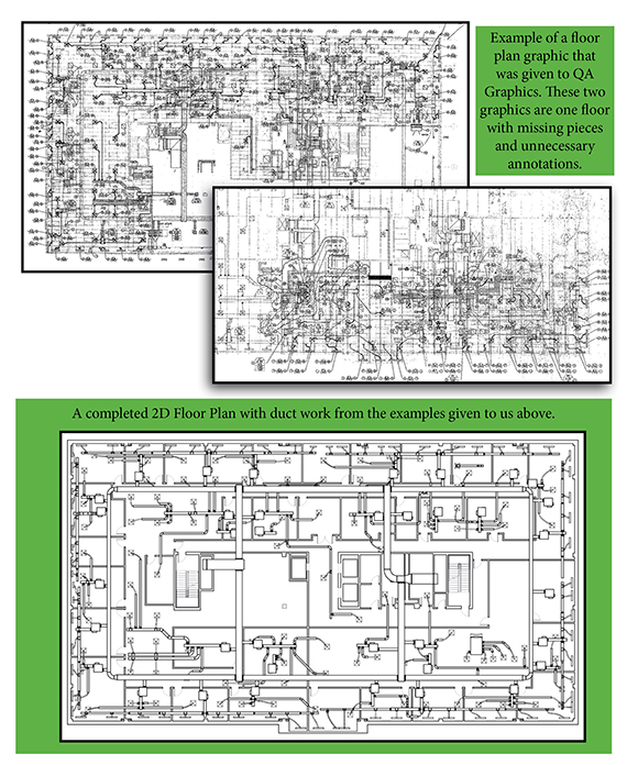 QA Graphics helps provide 2D floor plan graphics for Centennial Controls
