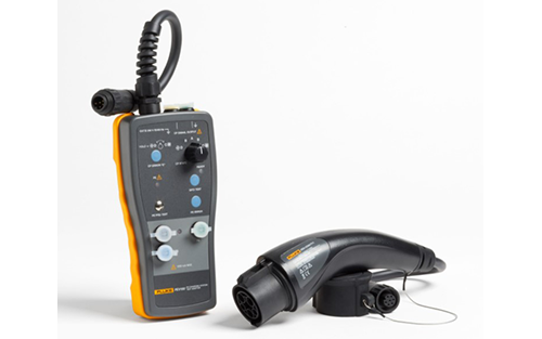 Fluke FEV100 Electric Vehicle Charging Station Test Adapter Reliably Tests EV Charging Stations Without an EV