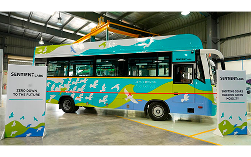 Freudenberg Supports India’s First Zero-emission Bus with Fuel Cell Filters