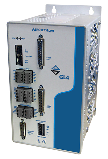 Aerotech releases GL4 scanner controller