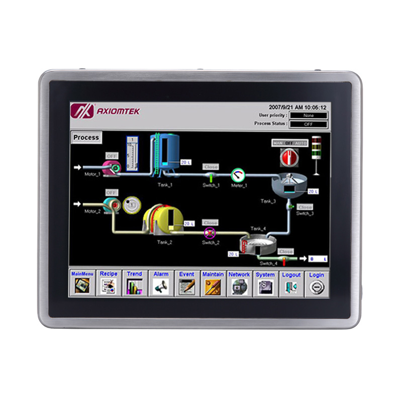 Axiomtek introduces GOT812L(H)-880 panel PC