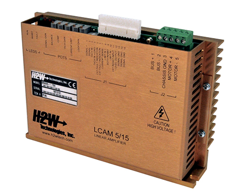 H2W Technologies introduces DC Linear Brush-Type Servo Amplifier