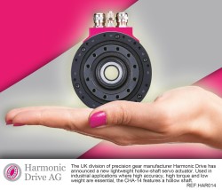 Thumbnail for Harmonic Drive announces CHA Hollow Shaft Servo Actuators