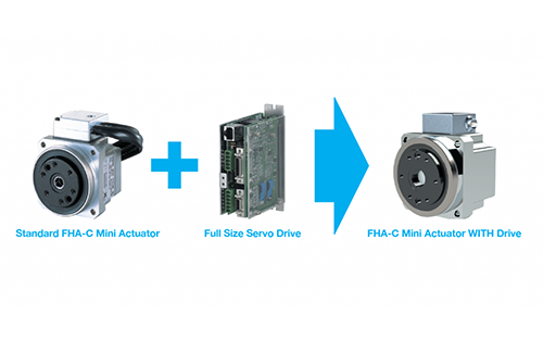 Harmonic Drive Introduces Next-Generation FHA-C Actuator with Integrated Servo Drive