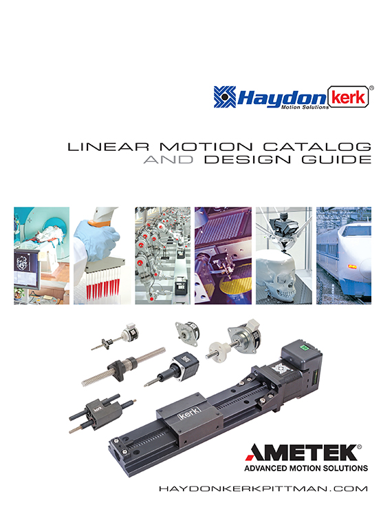 Haydon Kerk Motion Solutions releases 2018 Catalog and Design Guide