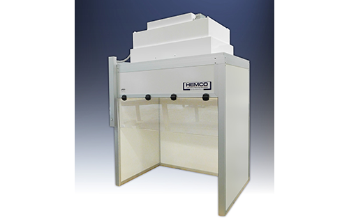 HEMCO EnviroMax Enclosures Create HEPA Filtered, Laminar Flow Workstations