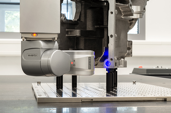 Hexagon Manufacturing Intelligence releases HP-L-5.8 blue laser scanning sensor